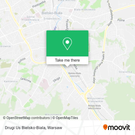 Drugi Us Bielsko-Biala map