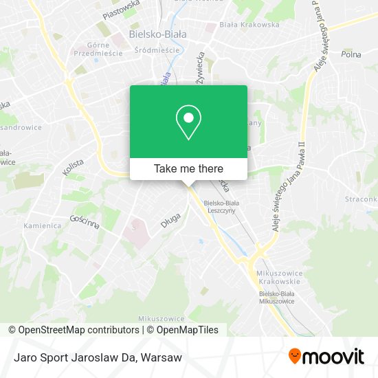 Jaro Sport Jaroslaw Da map