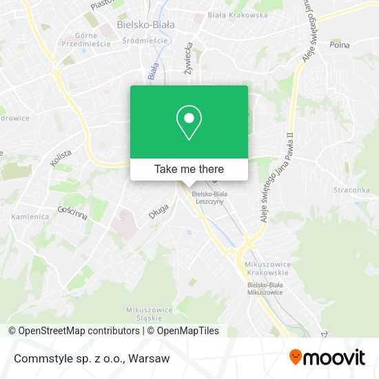Commstyle sp. z o.o. map
