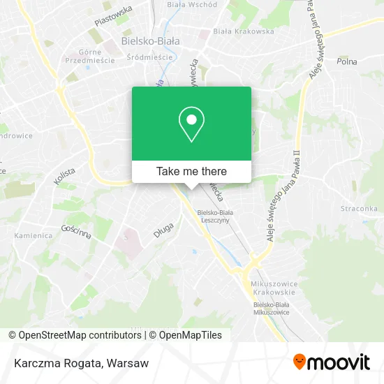 Карта Karczma Rogata