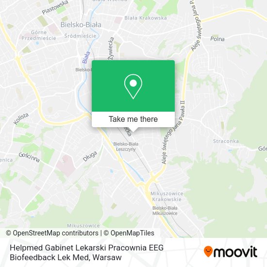 Helpmed Gabinet Lekarski Pracownia EEG Biofeedback Lek Med map