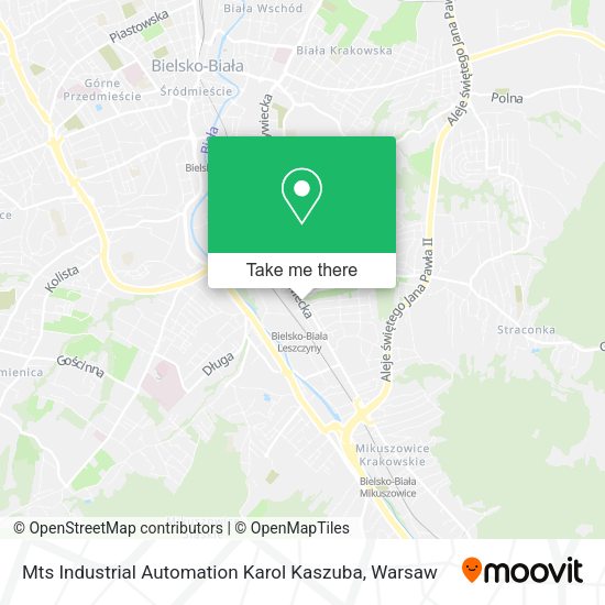 Mts Industrial Automation Karol Kaszuba map