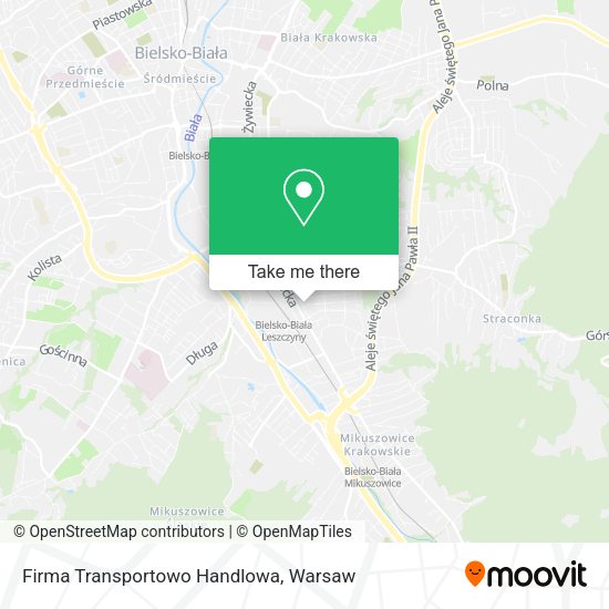 Firma Transportowo Handlowa map