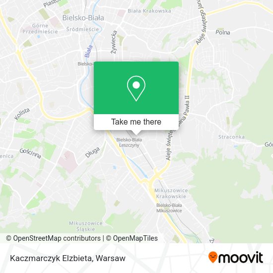 Kaczmarczyk Elzbieta map