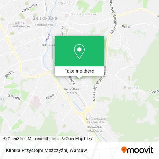 Klinika Przystojni Mężczyźni map