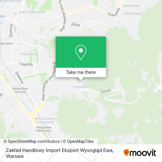 Zakład Handlowy Import Eksport Wysogląd Ewa map