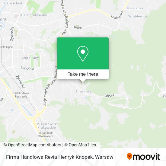 Firma Handlowa Revia Henryk Knopek map