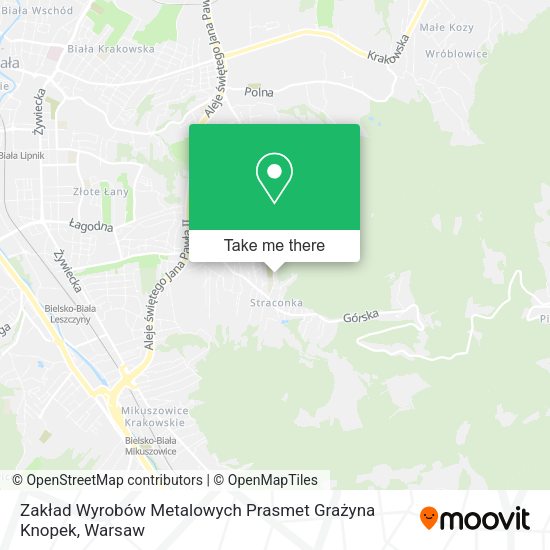 Zakład Wyrobów Metalowych Prasmet Grażyna Knopek map