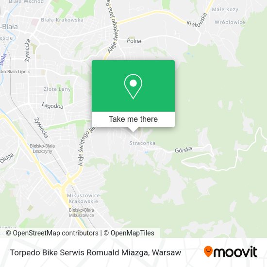 Torpedo Bike Serwis Romuald Miazga map