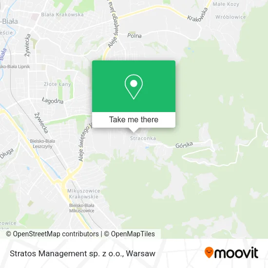 Карта Stratos Management sp. z o.o.