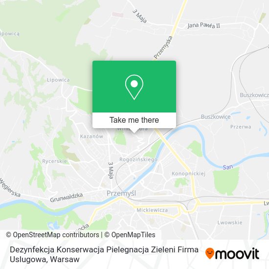 Dezynfekcja Konserwacja Pielegnacja Zieleni Firma Uslugowa map