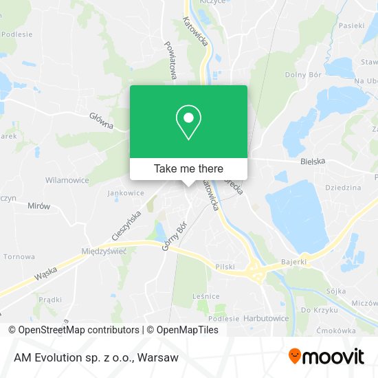 AM Evolution sp. z o.o. map