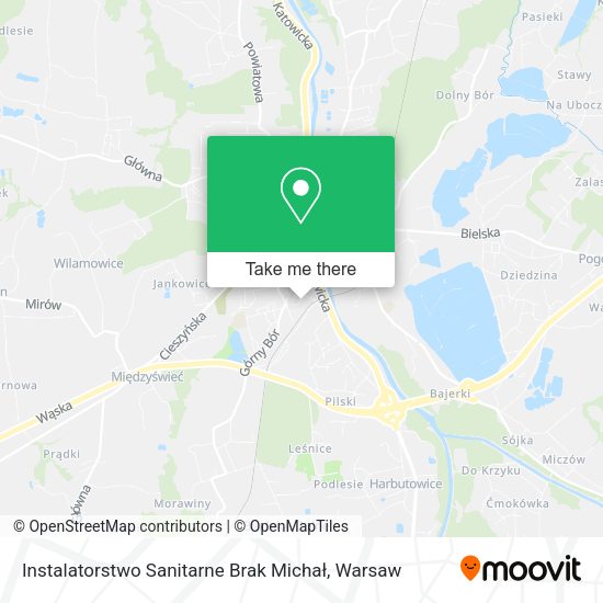 Instalatorstwo Sanitarne Brak Michał map