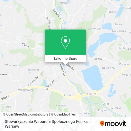 Stowarzyszenie Wsparcia Społecznego Feniks map