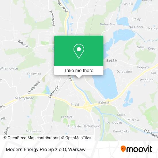 Карта Modern Energy Pro Sp z o O