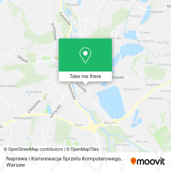 Карта Naprawa i Konsrewacja Sprzetu Komputerowego