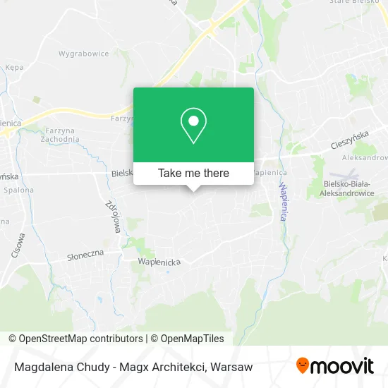 Карта Magdalena Chudy - Magx Architekci