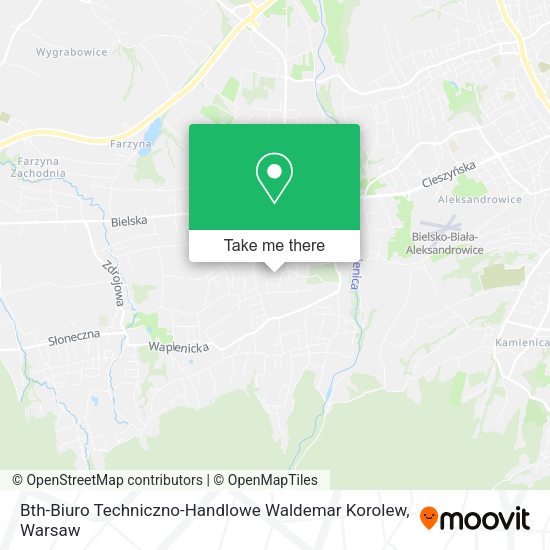 Bth-Biuro Techniczno-Handlowe Waldemar Korolew map