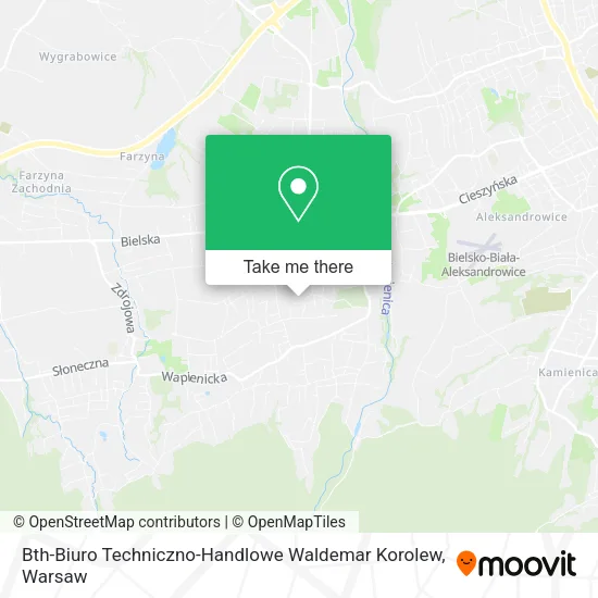 Карта Bth-Biuro Techniczno-Handlowe Waldemar Korolew
