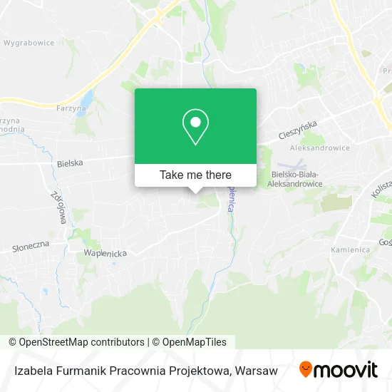 Карта Izabela Furmanik Pracownia Projektowa