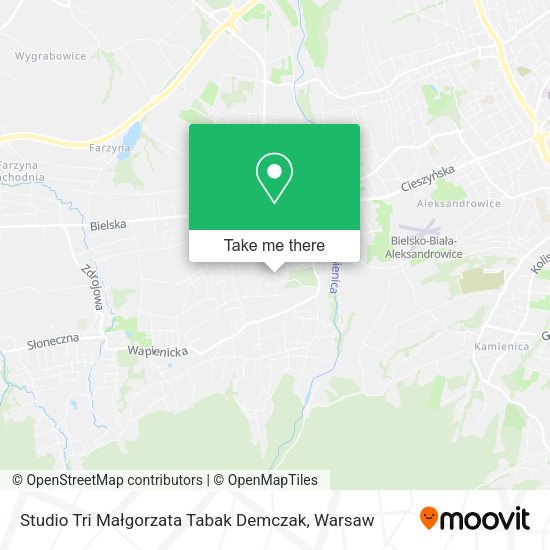 Studio Tri Małgorzata Tabak Demczak map