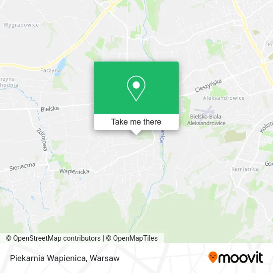 Карта Piekarnia Wapienica