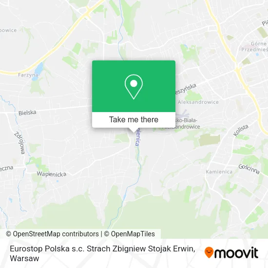 Карта Eurostop Polska s.c. Strach Zbigniew Stojak Erwin