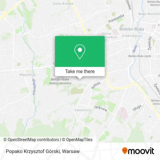 Popako Krzysztof Górski map