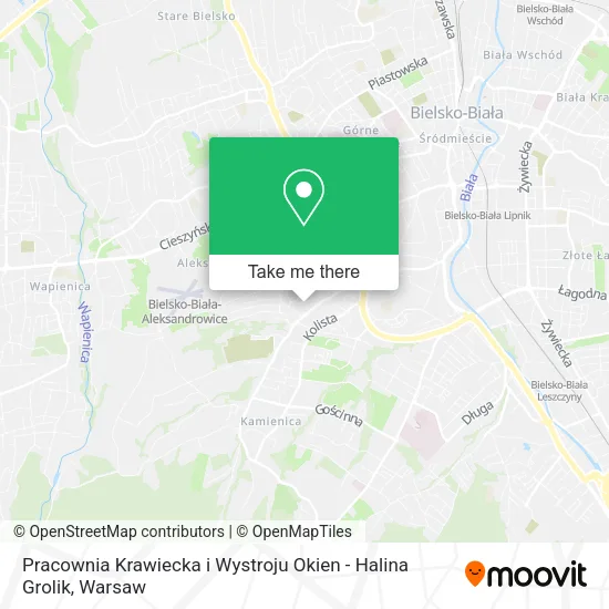 Pracownia Krawiecka i Wystroju Okien - Halina Grolik map