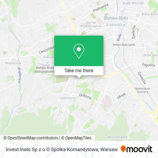 Invest Inelo Sp z o O Spółka Komandytowa map