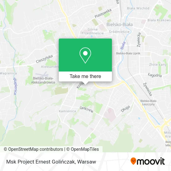 Карта Msk Project Ernest Golińczak