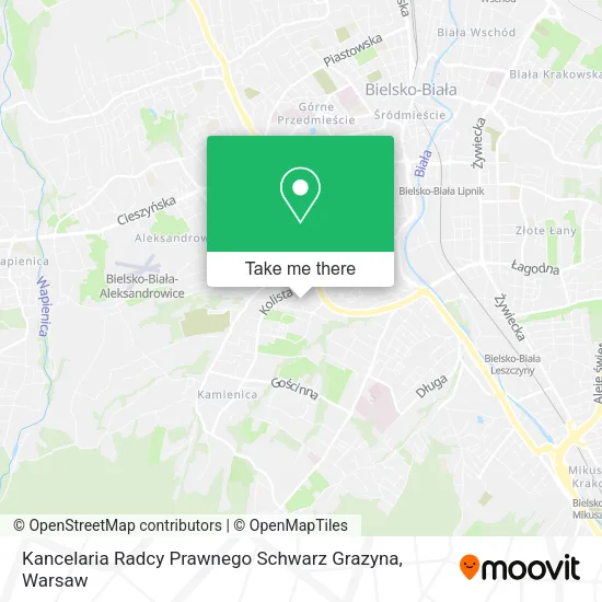 Kancelaria Radcy Prawnego Schwarz Grazyna map