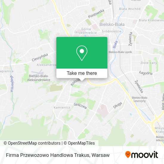 Firma Przewozowo Handlowa Trakus map