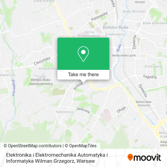 Карта Elektronika i Elektromechanika Automatyka i Informatyka Wilman Grzegorz