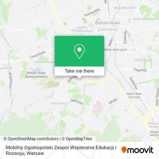 Mobilny Ogolnopolski Zespol Wspierania Edukacji i Rozwoju map