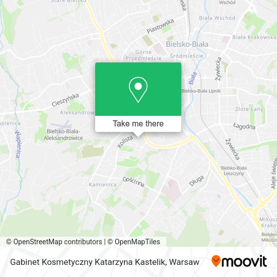 Gabinet Kosmetyczny Katarzyna Kastelik map