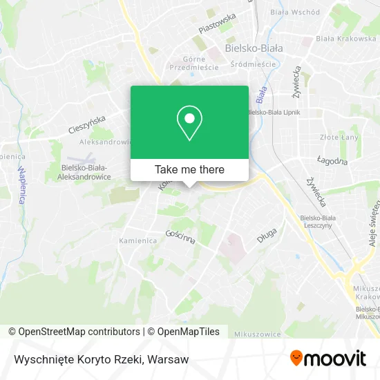 Карта Wyschnięte Koryto Rzeki