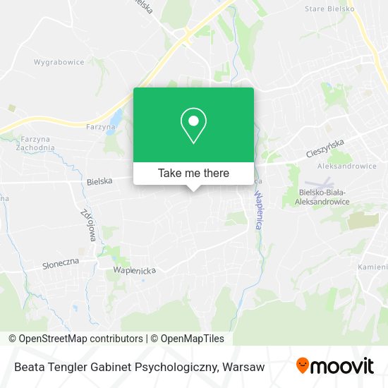 Beata Tengler Gabinet Psychologiczny map