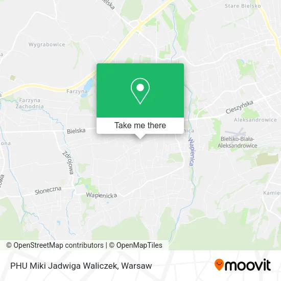 Карта PHU Miki Jadwiga Waliczek