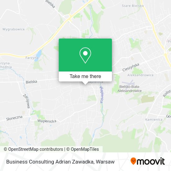 Business Consulting Adrian Zawadka map