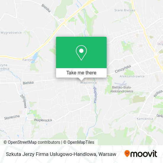 Szkuta Jerzy Firma Usługowo-Handlowa map