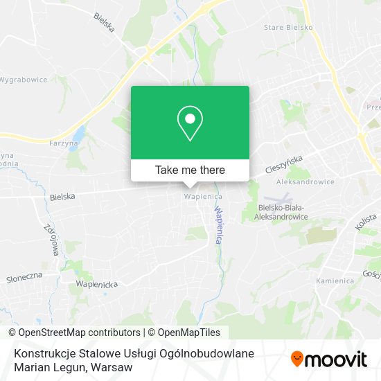 Konstrukcje Stalowe Usługi Ogólnobudowlane Marian Legun map