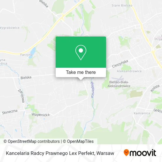 Карта Kancelaria Radcy Prawnego Lex Perfekt