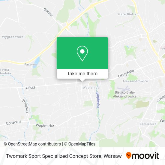 Twomark Sport Specialized Concept Store map