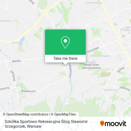 Szkółka Sportowo Rekreacyjna Ślizg Sławomir Grzegorzek map