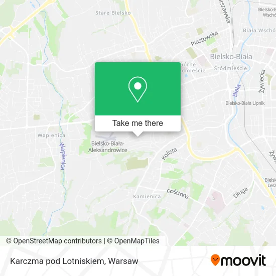 Карта Karczma pod Lotniskiem