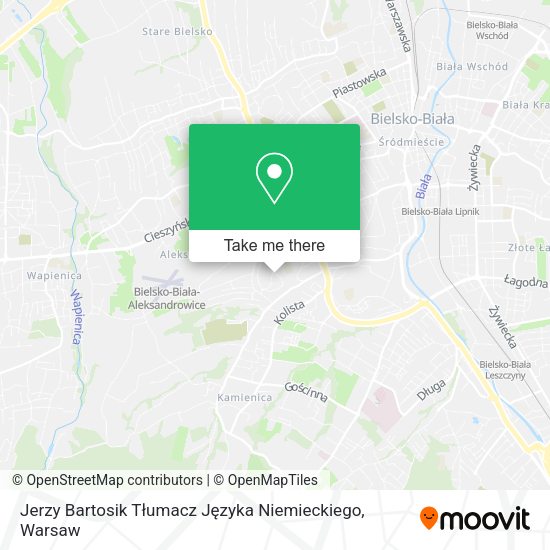 Jerzy Bartosik Tłumacz Języka Niemieckiego map