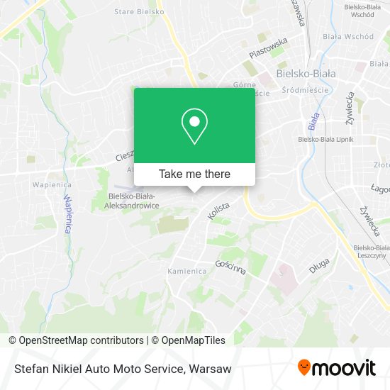 Stefan Nikiel Auto Moto Service map