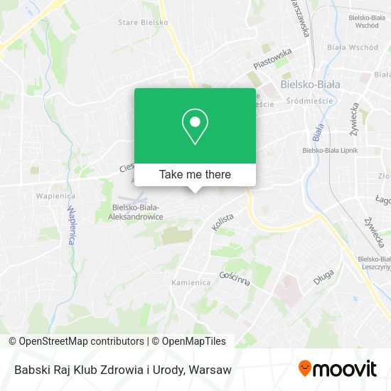 Babski Raj Klub Zdrowia i Urody map