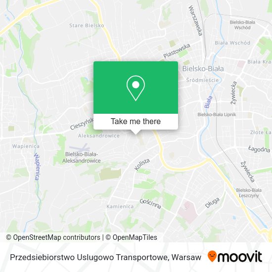 Przedsiebiorstwo Uslugowo Transportowe map